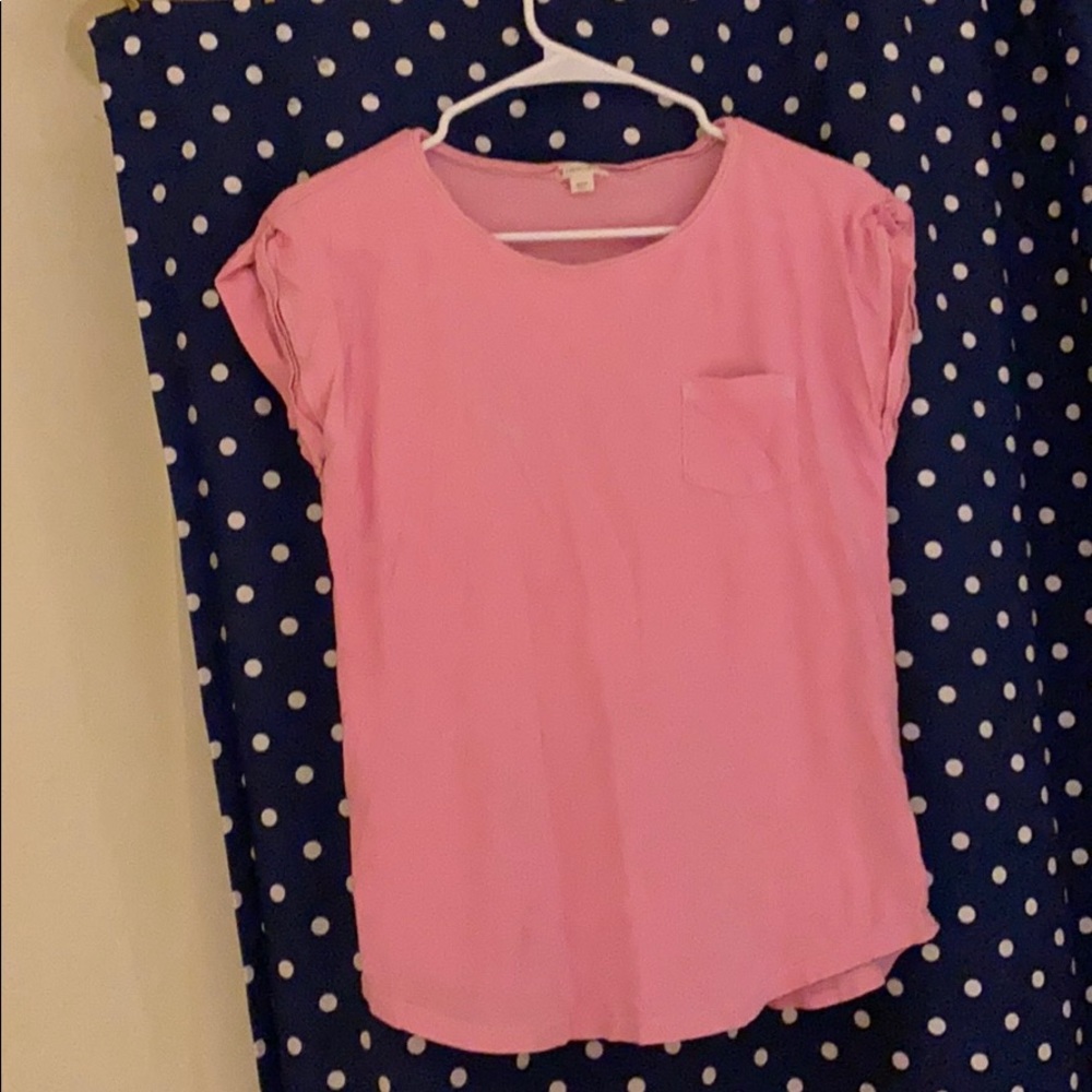 Big Girls Crewcuts Rolled Up Sleeve T-Shirt